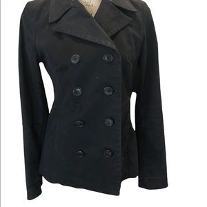 Gap Cotton Peacoat Black Small